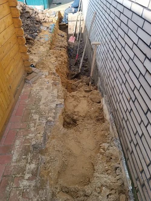 Kellerabdichtung Baustelle Foto 7